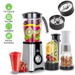 7 in 1 Food Blender Food Processor Smoothie Maker Fruit Juicer Coffee Grinder UK