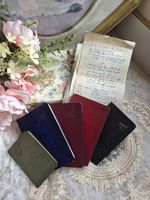 Rare 1941 Handwritten WWII Air Raid Siren Log Diary + More, Vintage Journal
