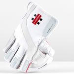 Gray Nicolls Wicketkeeping Gloves - Classic Players White Sz Adult - Ex Display