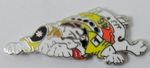 *NEW* 'Guido' enamel badge. MotoGP, V Rossi. Bulldog,Yamaha YZR-M1, The Doctor