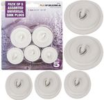 QUALITY UNIVERSAL SINK & BATH PLUG Basin Kitchen Bathroom Replacement Self-Park