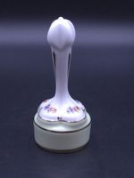 Hand Painted Porcelain Floral Candle Snuffer