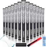CHAMPKEY Advanced Hybrid Golf Grips 13 Pack Midsize With Black Repair Kit
