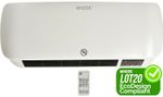 Mylek Over Door Heater Warm Air Fan Curtain Digital Wall Mounted Remote Control