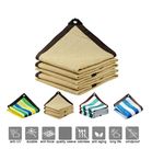 UV Sun Shade Canvas Net Outdoor Canopy for Garden Gazebo Patio Roof