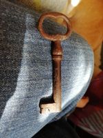 Old Antique Solid Iron Key In Good Condition for Age See Photos for Condition
