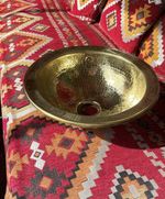 Moroccan Handmade Brass 300mm Hand Sink