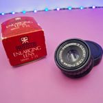 PATERSON 3 Element Enlarging Lens F=50mm f/3.5 with Original Box. *Mint* refbm