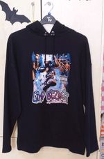 Vintage Graphic Limp Bizkit Mens Drawstring Black Hoodie XL Reg 1990's