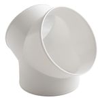PVC Y Shape Ducting Splitter Connector for Efficient Airflow Distribution