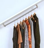 Clothes Rail for Sloped Ceiling, Loft Wardrobe, Attic & Under  stairs By Zebedee