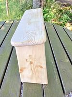 Christian Cross folding meditation/prayer/relaxation stool