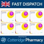 6 x Fluconazole 150mg Oral Capsule Thrush Vaginal Yeast Infection Antifungal