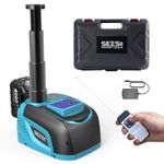 SEESII 5 Ton Cordless Battery Electric Car Hydraulic Jack, 6.1-17.7 inch lifting