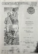 Corinthian v West Ham Yth 1993/4 John Ullman Cup RARE 