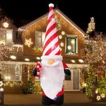7ft Christmas Inflatable Outdoor Decoration Dwarf with Hat Inflatable Patio