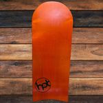 Wood Bellyboards Surf - Rider Hot Surf 69 Wood Bodyboard - Varnished