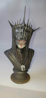 Hand Painted Large Mouth of Sauron Bust 3D Printed LOTR Display