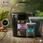 Carbon Gold Inoculated Horticultural Biochar Activated Charcoal Soil Improver pH