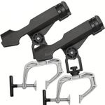 2Pack Stainless Steel Fishing Rod Holder Rest Stand Kayak Pole Holder for Boat