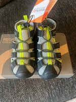 Regatta Kids Westshore Jnr Walking Sandals Black Lime Green Size UK 9 EUR 28