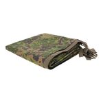 M05 Woodland Camo BW Multi Purpose Tarpaulin Tarp Tarpaulin Special Forces with IR 155x275 cm