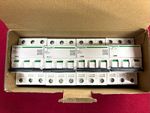 4x Schneider Electric miniature circuit breakers