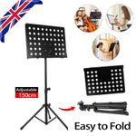 Heavy Duty Orchestral Music Stand Folding Adjustable Sheet Stand Tripod Base UK