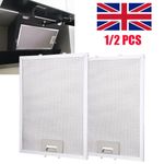 Cooker Hood Metal Mesh Grease Filter for Kitchen Extractor Fan 320 x 260mm UK