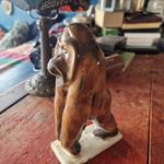 Vintage porcelain Lomonosov orangutan figure