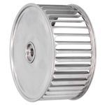 MultiWing Centrifugal Wheel Blower Motor Galvanized Sheet 6in 156x76x12.7mm♫