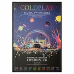 Coldplay Music Of The Spheres 2025 Wembley Stadium Poster Print A5 A4 A3 A2 A1