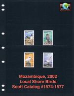 $5.25 Scott Value - 2002 MOZAMBIQUE Birds Seabirds African CV MNH NH UMM