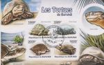 Turtles Burundi Stamped 5252