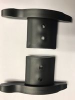 3" Black Endlocks for Roller Shutter Door 100 Pairs Left / Right