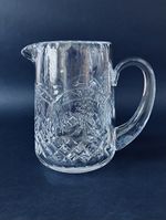 Thomas Webb Crystal Windsor Jug Height 5 1/2” (2) 