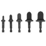 5Pcs Black Metal Tube Expander Flaring Tool Kit for Refrigeration Repair