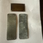 WW2 Lancaster Bomber Plates PD259 Crashed 1944
