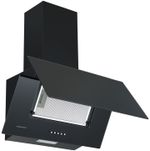 Cookology Cooker Hood 60cm Chimney Kitchen Extractor Fan - Black CHA600BK/A