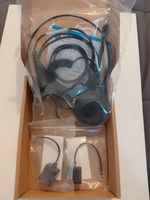 RJ9 Single Ear Headset With Microphone Call Centre Headphone Landline Phone UK