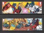 GB QEII 2022 Transformers 4 Different Stamps Optimus Prime Megatron U/Mint MNH