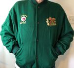 Jethro Tull 25th Anniversary 1992 Tour Crew Jacket vintage Green Chester Hopkins