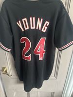 Chris Young signed jersey AZ Dbacks With COA From PSA