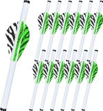 12 Pack Shrink Fletch 2 Inch Vanes Universal Arrow Wraps