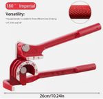 3 In1 Mini Pipe Bender 6mm 8mm 10mm Brass Copper Tube 180 Degree Bending Tool