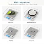 Digital Scales 0.1g -3000g Grams Jewellery Gold Weighing Mini Pocket item Uk.