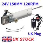 Electric Reciprocating Linear Actuator Motor 24V 120rpm 150mm Stroke Fast Speed