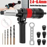 Electric Drill Rivet Nut Gun Adapter Professional Rivnut Insert Attachment Tool