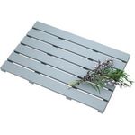 Bamboo Duckboard Bath Mat Anti Slip Spa Shower Bathroom Decor Bath Shower Mat