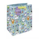 Easter Gift Bag Cute Easter Character Design - Extra Wide Large 33 x 26.5 x 18cm